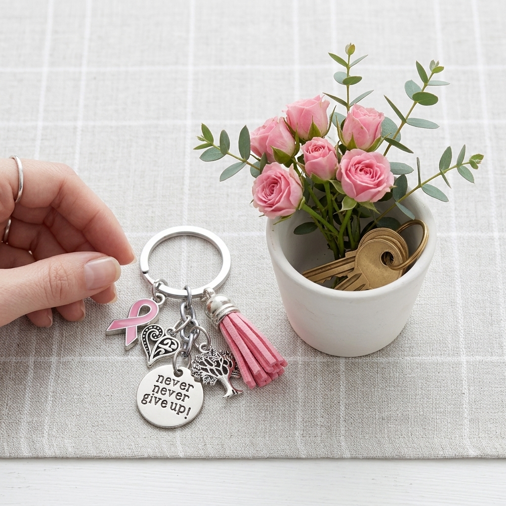 The KohaPink charm keychain — view 5 of 5